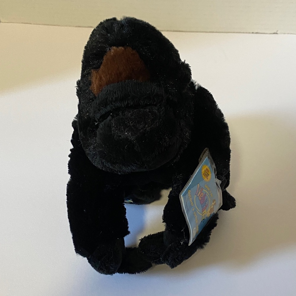 Ganz Webkinz Silverback Gorilla Plush with Sealed Code
